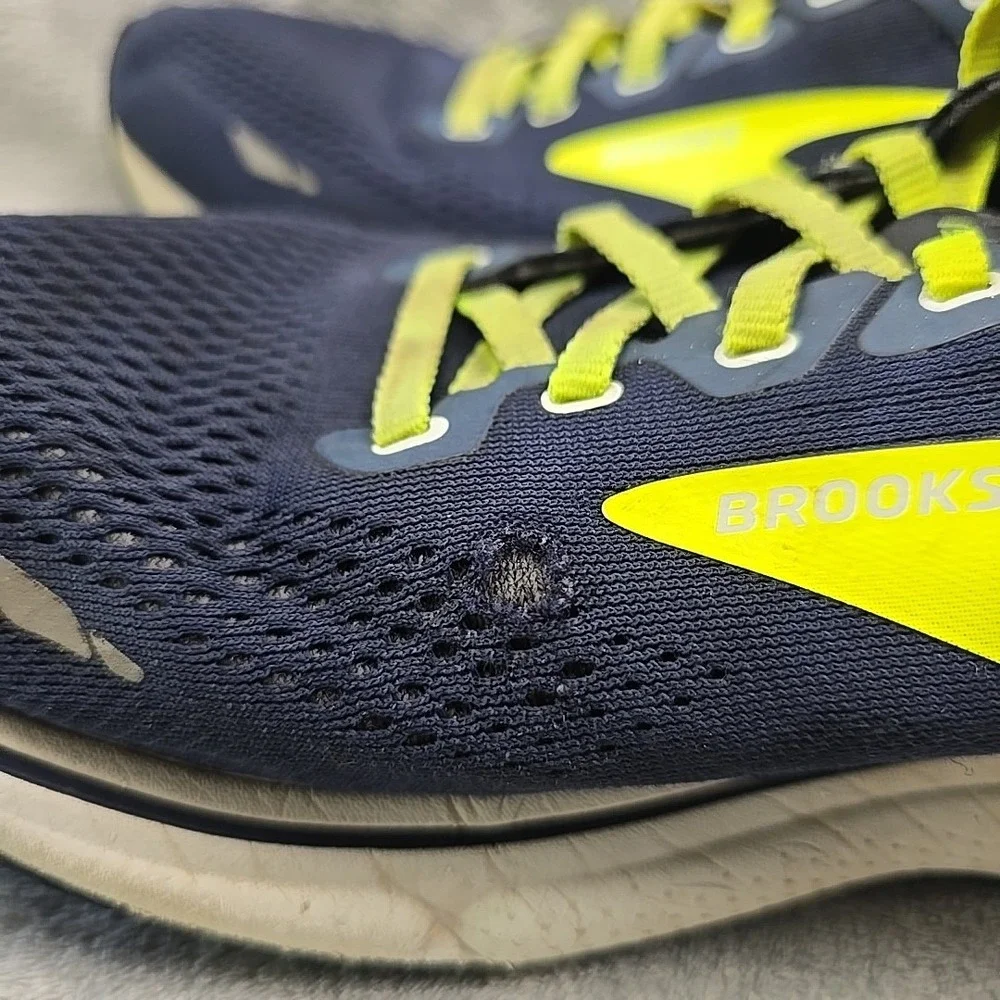 Brooks Ghost 15 Mens Size 12.5 Blue Athletic Running Shoes Sneakers 1103931D429‎